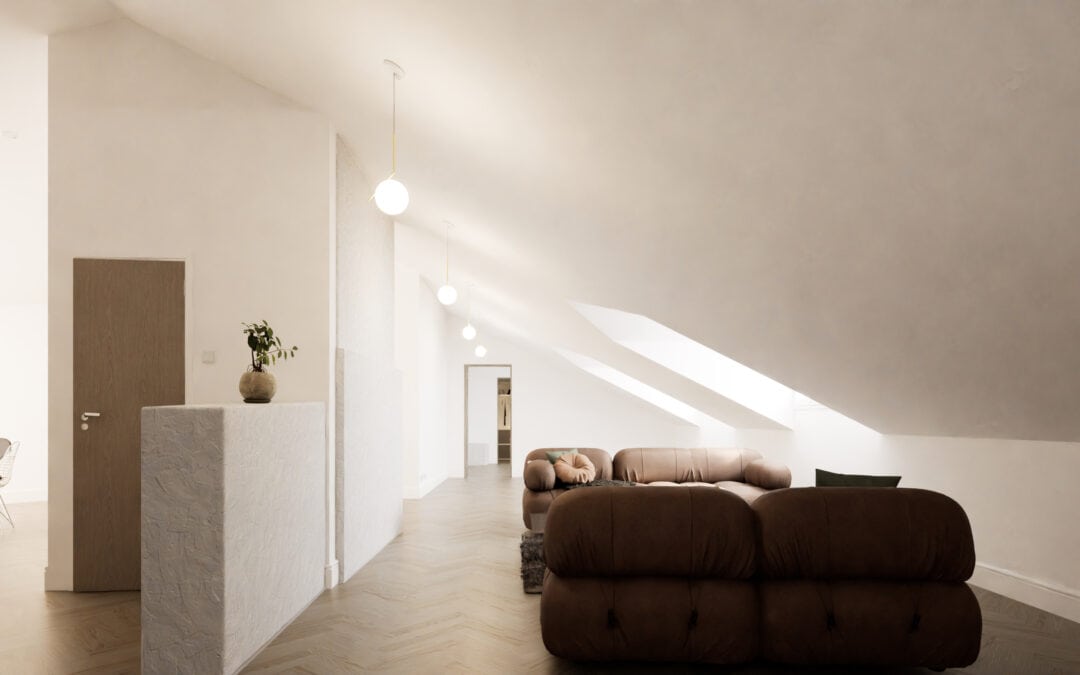 Ullakkohuoneiston sisustusvinkit – miten hyödyntää vinoja seiniä ja kulmia?